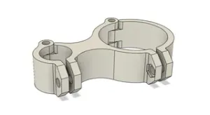 Double pipe clamp
