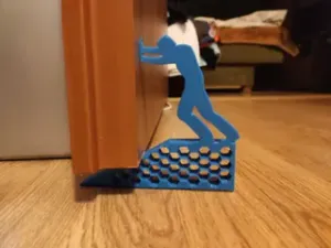 Pushing Man Door Stop