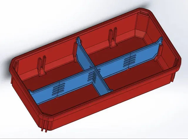 Milwaukee Packout Low Profile Organizer Compatible Containers and Dividers — Image 38 of 40