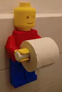 Lego Man With Toilet Paper