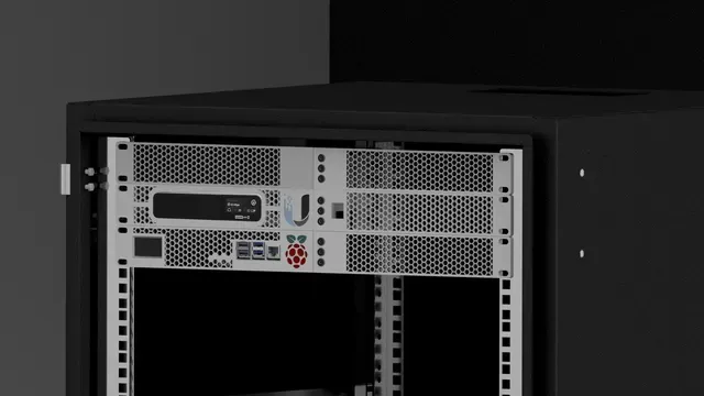 UniFi Cloud Key Gen 2 Plus 19" Rack Mount with Keystone-Jack