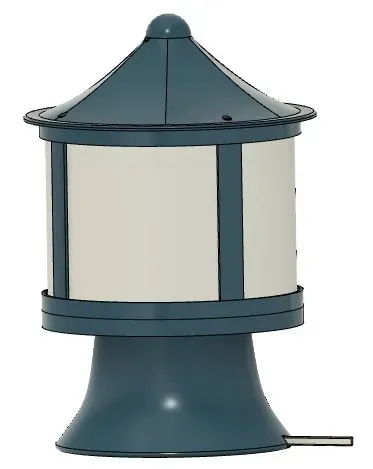 Lithophane lamp tower — Фото 6 из 7