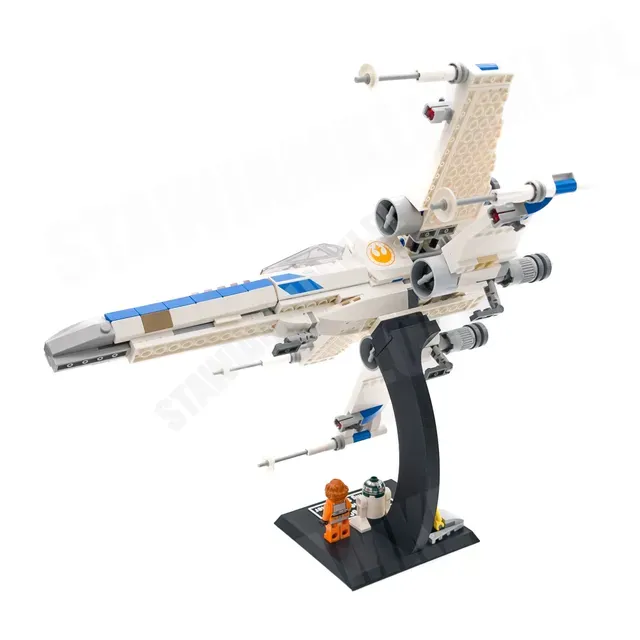Display Stand for LEGO Star Wars 75460 New Republic X-Wing Starfighter — Фото 3 из 4