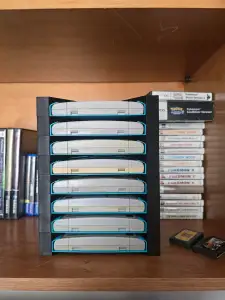 Stackable Super-Famicom / PAL Super Nintendo Game Storage – Support-Free Print with Dust Covers