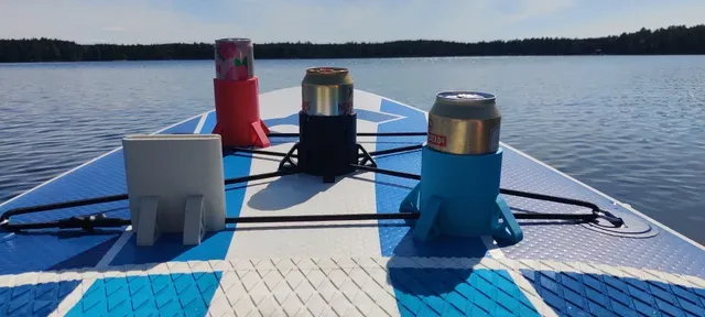 Drink + phone holder with extra stability for SUP (Paddle board) — Image 3 of 6