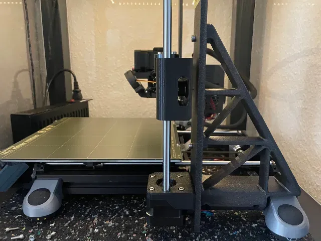 Black PSU replacement brace for Prusa i3 mk3s — Фото 6 из 8