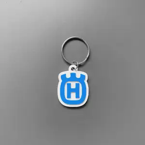 Husqvarna logo keychain