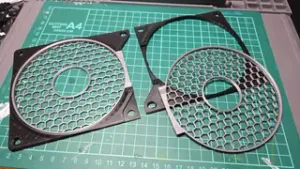 FanSwap, modular grille/cover for 120mm fans -- REMIX UPDATE