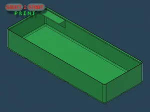 2x5x5 Bin | Lable | Gridfinity | Deskorganizer | Tool | select2stertPrint
