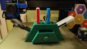 USB stick holder, with drawer for SD and microSD cards