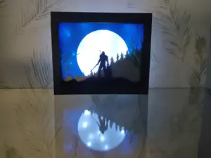 The Witcher plates for light and shadow box