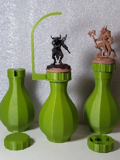 Miniature Painting Handle with Magnets and Add-ons