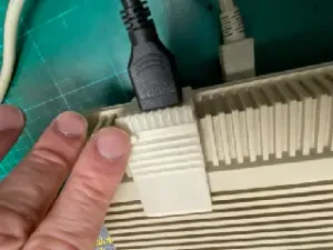 RGBtoHDMI adapter housing for Amiga 500