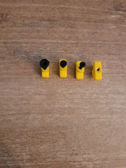 Skadis T-Nut OpenSCAD, M2, M2.5, M3, Heat Insert