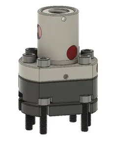 Z wobble compliant mechanism for SFU1204 ball screw
