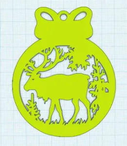 Christmas Ornament Raindeer