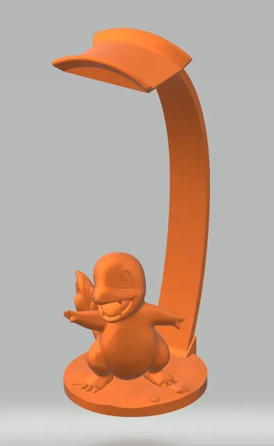 Charmander headphone stand / holder