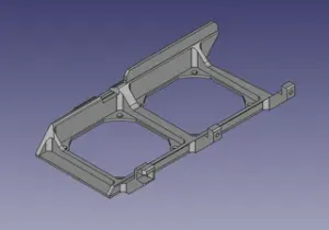 NCASE M1 fanframe for 60x25 topfan