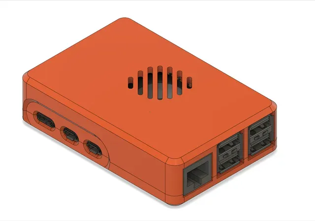 Raspberry Pi 5 Case (snap fit) — Фото 8 из 10