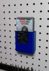 Battery Tester Holder (Pegboard)