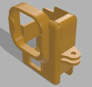 Mount for GoPro 8 with Telesin lenses