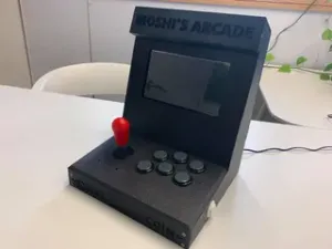 3D Printed Bartop (Desktop) Arcade