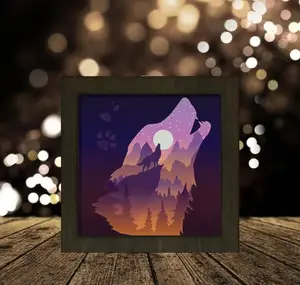 Wolf Square (The Call of the Wild) light box
