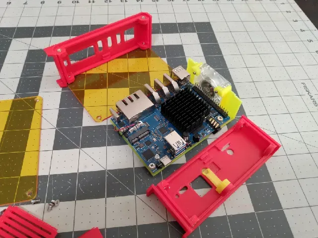 Orange Pi 5 Plus Case with 40mm x 10mm fan — Фото 4 из 22