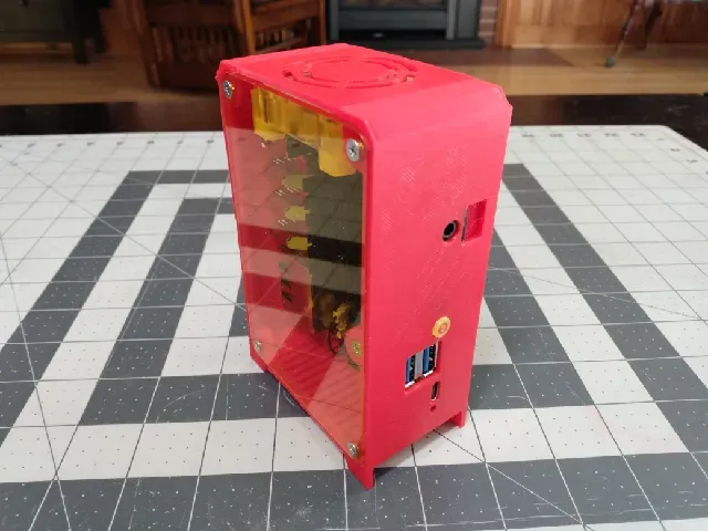 Orange Pi 5 Plus Case with 40mm x 10mm fan — Фото 11 из 22