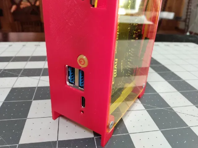 Orange Pi 5 Plus Case with 40mm x 10mm fan — Фото 12 из 22