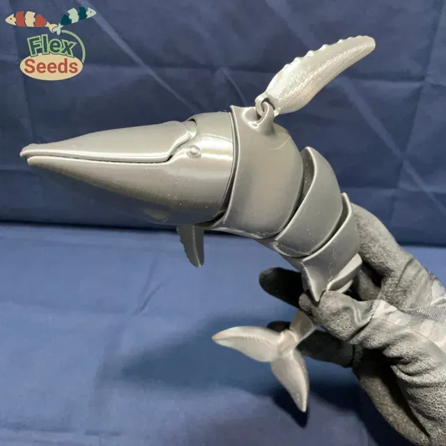 Flexi Humpback Whale - New Type(print-in-place) — Image 13 of 18