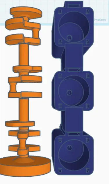 Back-To-School Fixed Press-Fit Piston Air Engine For all science needs. — Image 5 of 18