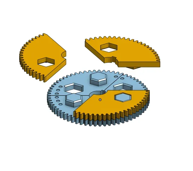 Segmented Change Gear - Proof of Concept Test — Image 2 of 4