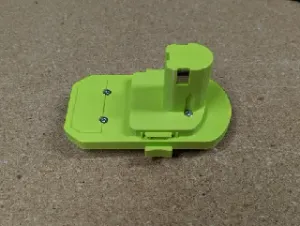 Battery insert compatible with Ryobi 18v