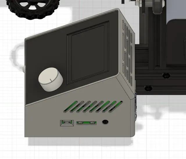 Ender 3 Pro LCD + Raspberry Pi 4 Case (Remix and STEP file) — Фото 17 из 18