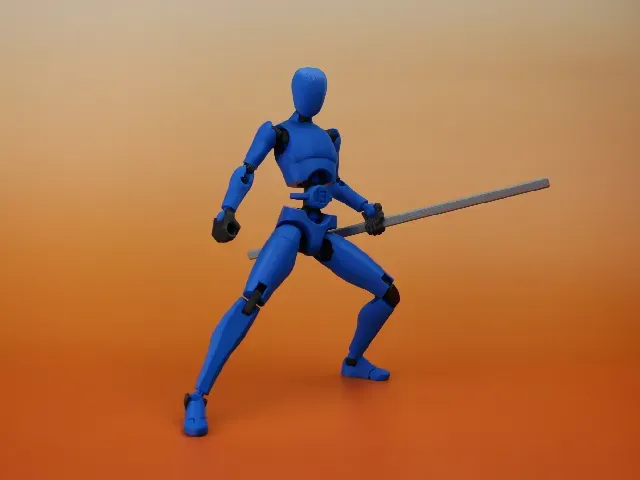 CARBON 13 Printable Jointed Figure - Type M - Beta files