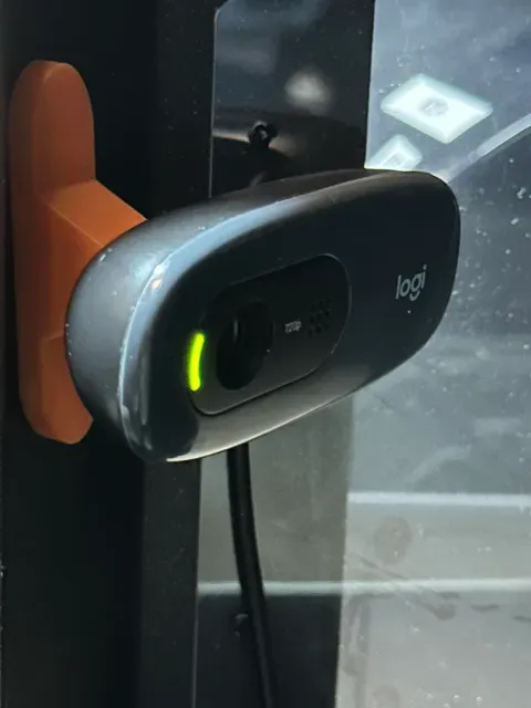 Magnetic Logitech C270 corner mount for Prusa enclosure