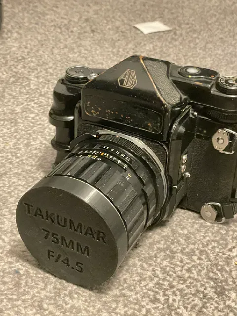 Takumar 75mm F/4.5 cap - Pentax 67, 6x7 67II lens cap — Фото 2 из 3