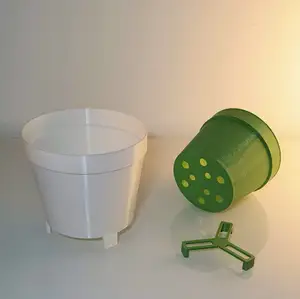 Parametric inner flower pot with stand