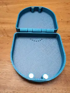 Hinged Retainer/Invisalign/Denture/Mouthguard Case