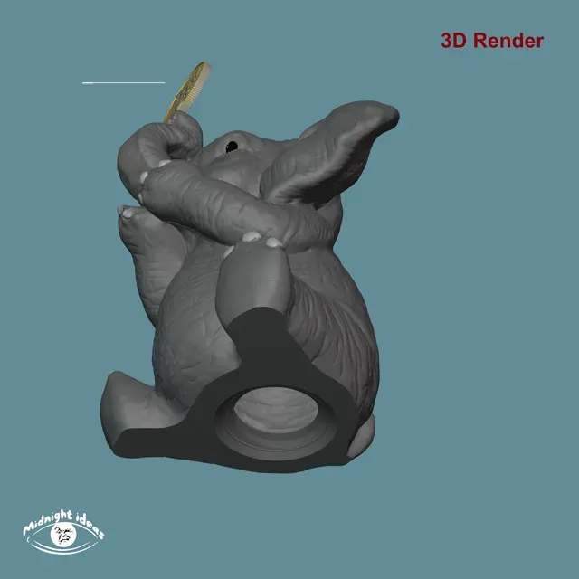 Elephant (Piggy Bank) — Фото 3 из 5
