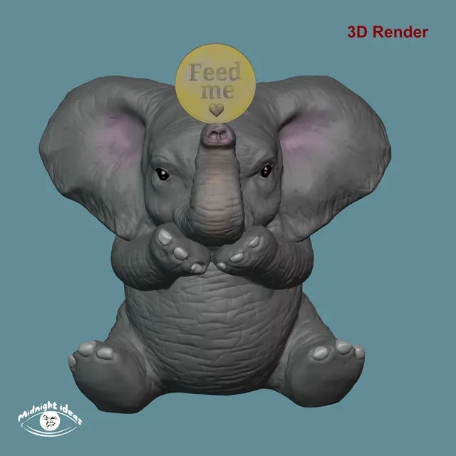 Elephant (Piggy Bank) — Фото 2 из 5