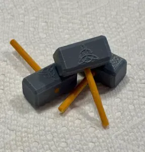 Mini Magnetic Thor's Hammer (Mjolnir)