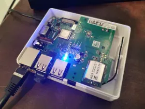 Raspberry Pi 3 Case with Homematic RPI-RF-MOD