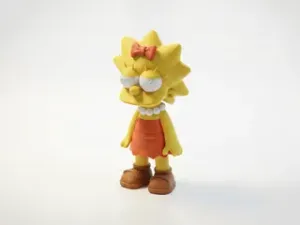 Maggie Simpson Figurine Cartoons 3D Printable