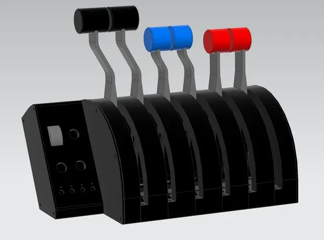 Flight Simulator Throttle Quadrant -- Read Description please -- — Фото 2 из 7