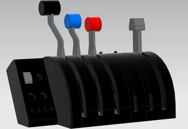 Flight Simulator Throttle Quadrant -- Read Description please -- — Фото 3 из 7