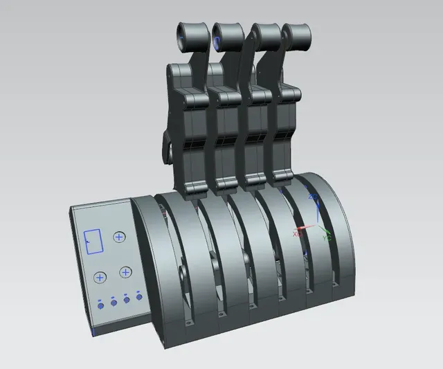 Flight Simulator Throttle Quadrant -- Read Description please -- — Фото 4 из 7