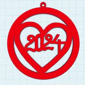 Christmas Ornament heart
