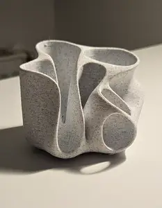 Abstract desk organizer